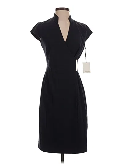 Pre-owned Calvin Klein Casual Dress In Black