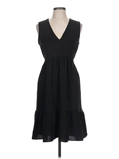 Pre-owned Calvin Klein Casual Dress In Black
