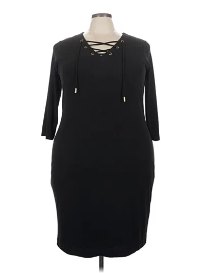 Pre-owned Calvin Klein Casual Dress In Black