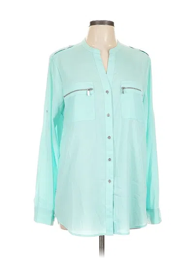 Pre-owned Calvin Klein Casual Dress In Blue