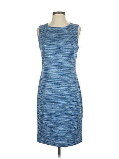 Pre-owned Calvin Klein Casual Dress In Blue