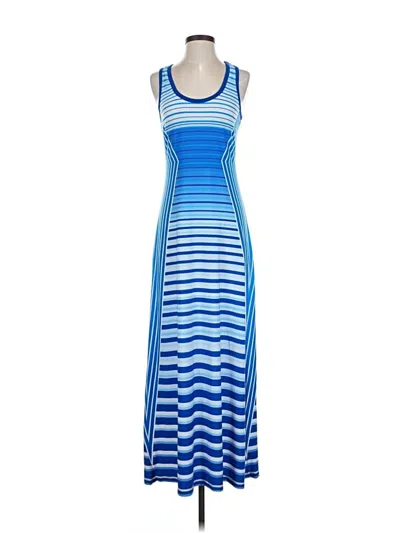 Pre-owned Calvin Klein Casual Dress In Blue