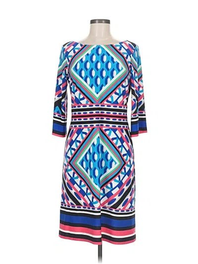 Pre-owned Calvin Klein Casual Dress In Blue