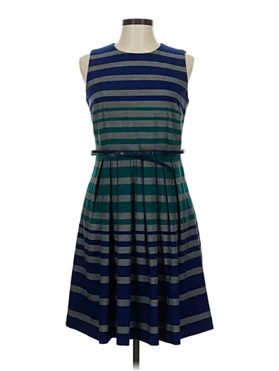 Pre-owned Calvin Klein Casual Dress In Blue