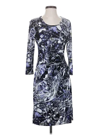 Pre-owned Calvin Klein Casual Dress In Blue