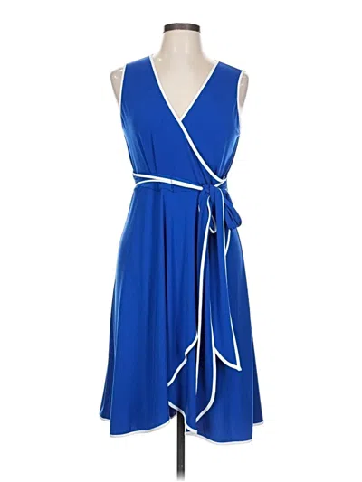 Pre-owned Calvin Klein Casual Dress In Blue