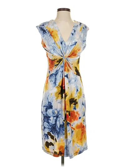 Pre-owned Calvin Klein Casual Dress In Blue