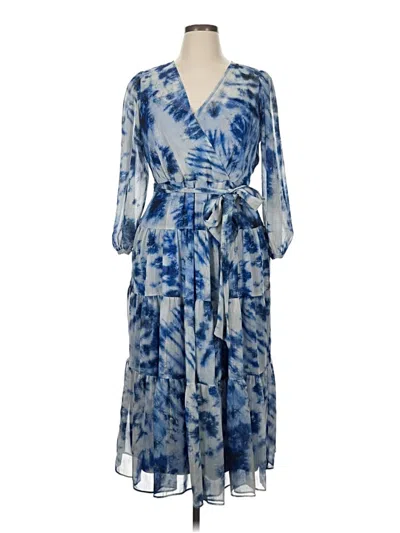 Pre-owned Calvin Klein Casual Dress In Blue