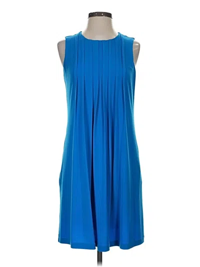Pre-owned Calvin Klein Casual Dress In Blue