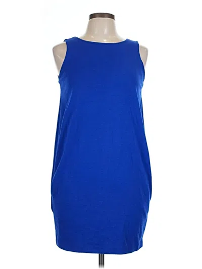 Pre-owned Calvin Klein Casual Dress In Blue