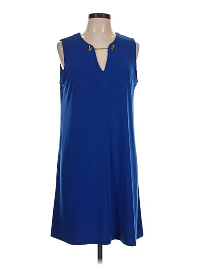 Pre-owned Calvin Klein Casual Dress In Blue