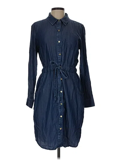 Pre-owned Calvin Klein Casual Dress In Blue