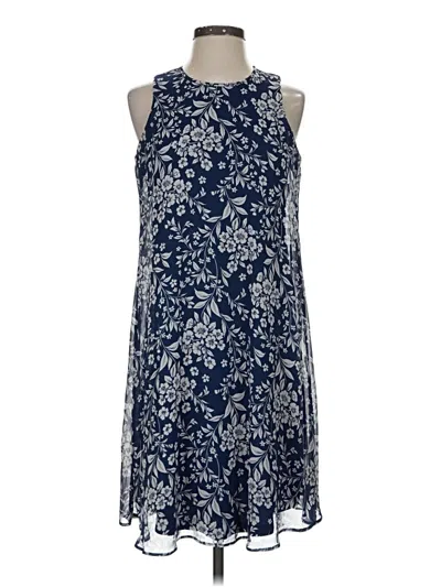 Pre-owned Calvin Klein Casual Dress In Blue