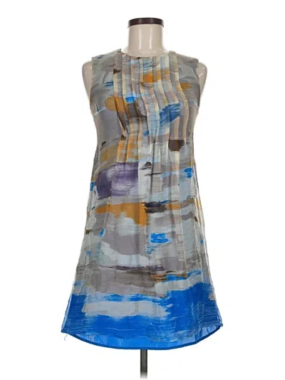 Pre-owned Calvin Klein Casual Dress In Blue