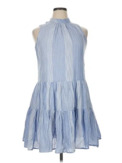 Pre-owned Calvin Klein Casual Dress In Blue
