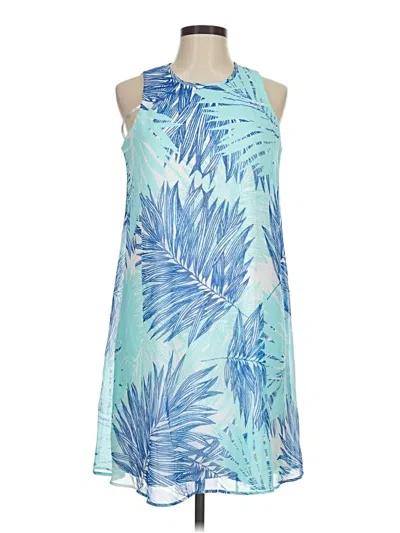 Pre-owned Calvin Klein Casual Dress In Blue
