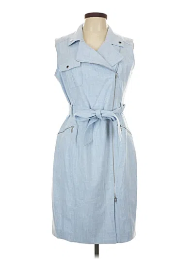 Pre-owned Calvin Klein Casual Dress In Blue