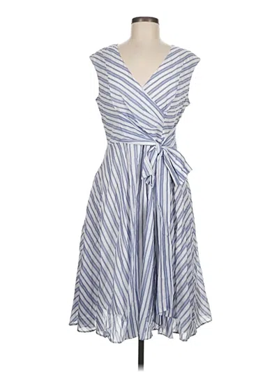 Pre-owned Calvin Klein Casual Dress In Blue
