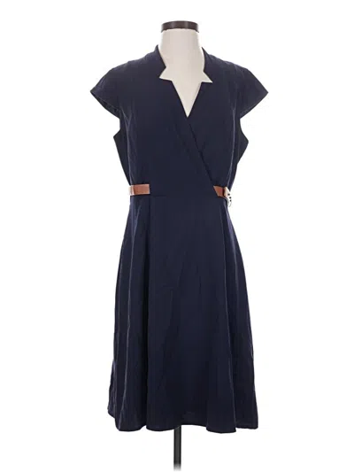 Pre-owned Calvin Klein Casual Dress In Blue