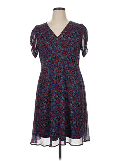 Pre-owned Calvin Klein Casual Dress In Blue