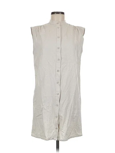 Pre-owned Calvin Klein Casual Dress In Brown