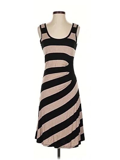 Pre-owned Calvin Klein Casual Dress In Brown