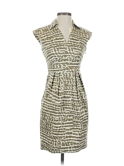 Pre-owned Calvin Klein Casual Dress In Brown