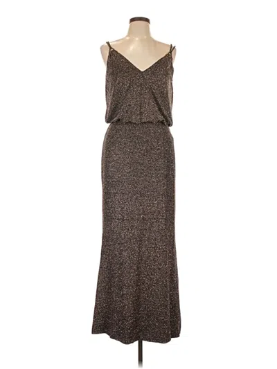 Pre-owned Calvin Klein Casual Dress In Brown