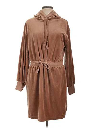 Pre-owned Calvin Klein Casual Dress In Brown