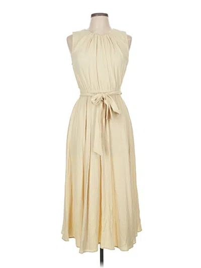 Pre-owned Calvin Klein Casual Dress In Brown