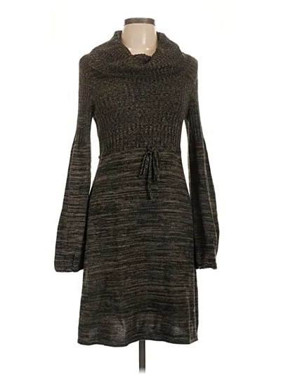 Pre-owned Calvin Klein Casual Dress In Brown