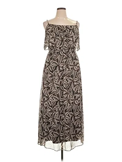 Pre-owned Calvin Klein Casual Dress In Brown