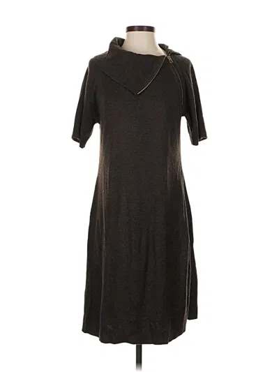 Pre-owned Calvin Klein Casual Dress In Burgundy
