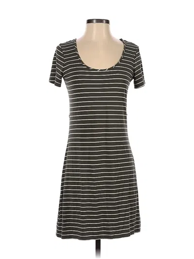 Pre-owned Calvin Klein Casual Dress In Gray