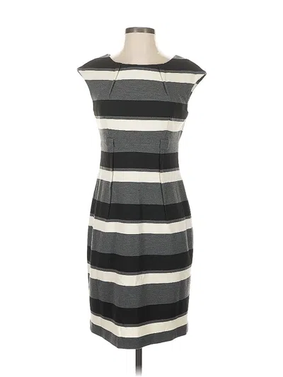 Pre-owned Calvin Klein Casual Dress In Gray
