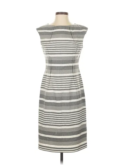 Pre-owned Calvin Klein Casual Dress In Gray