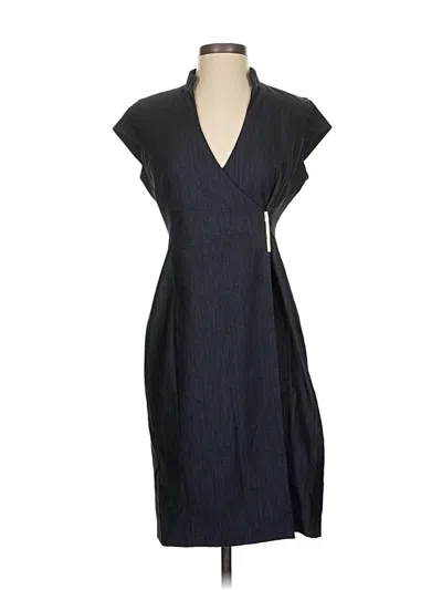 Pre-owned Calvin Klein Casual Dress In Gray