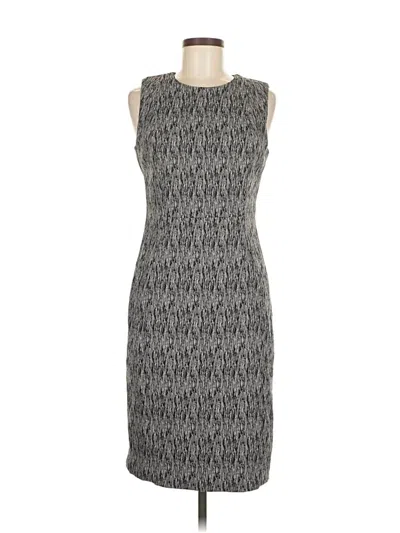 Pre-owned Calvin Klein Casual Dress In Gray