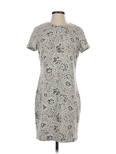 Pre-owned Calvin Klein Casual Dress In Gray