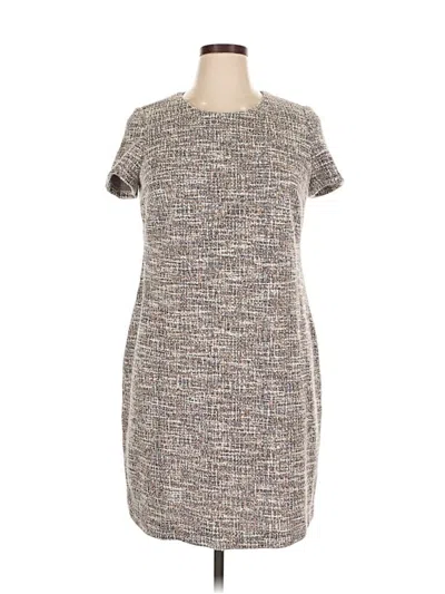 Pre-owned Calvin Klein Casual Dress In Gray