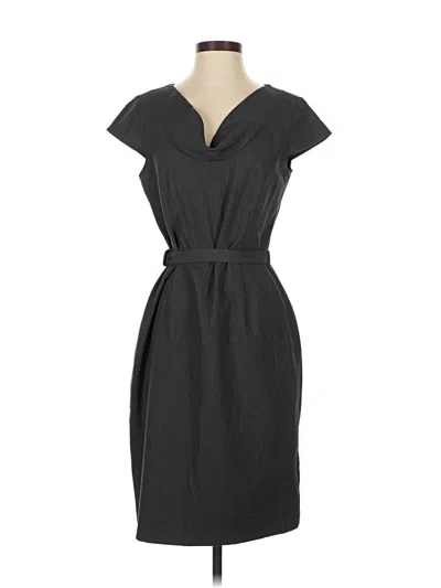 Pre-owned Calvin Klein Casual Dress In Gray
