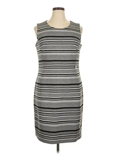 Pre-owned Calvin Klein Casual Dress In Gray