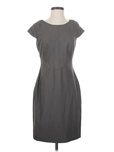 Pre-owned Calvin Klein Casual Dress In Gray