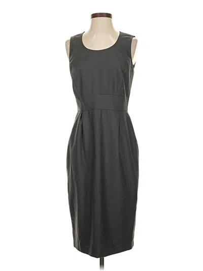 Pre-owned Calvin Klein Casual Dress In Gray