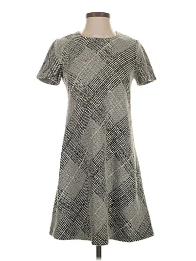 Pre-owned Calvin Klein Casual Dress In Gray