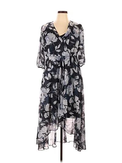 Pre-owned Calvin Klein Casual Dress In Gray