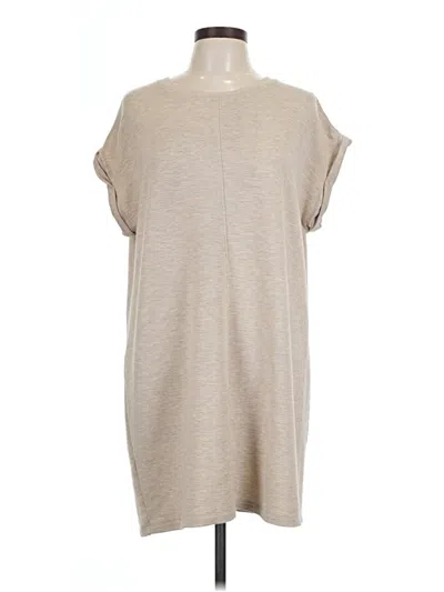 Pre-owned Calvin Klein Casual Dress In Gray
