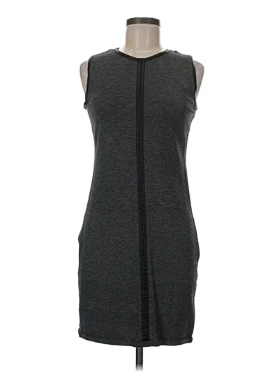 Pre-owned Calvin Klein Casual Dress In Gray