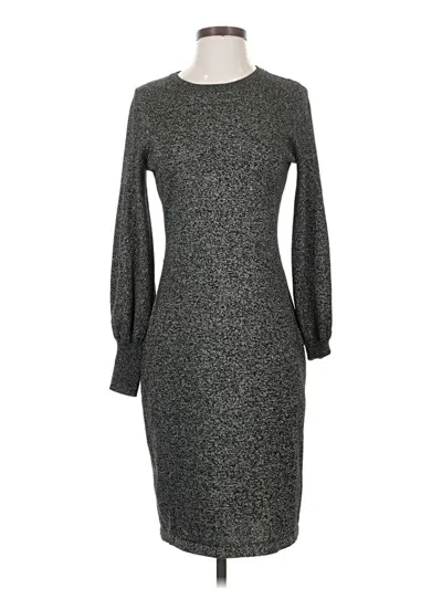 Pre-owned Calvin Klein Casual Dress In Gray