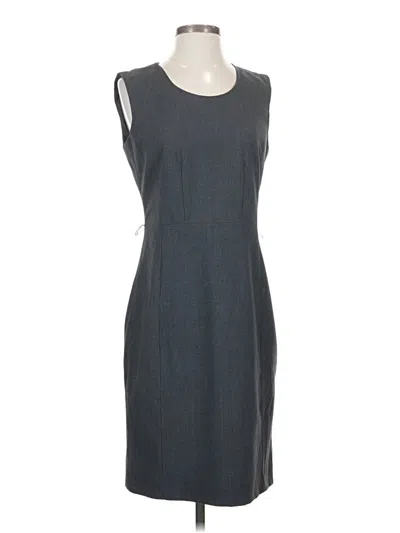 Pre-owned Calvin Klein Casual Dress In Gray